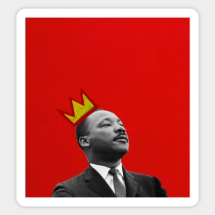 MLK - The KING Sticker